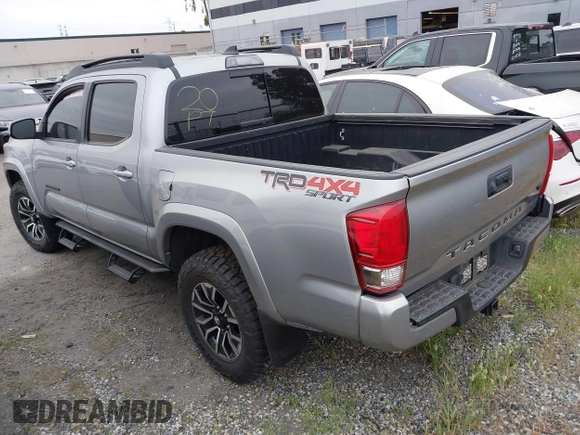 2017 Toyota Tacoma SR5 with VIN 3TMCZ5AN5HM074727, listed as a IAAI auction lot 41976419 with 102,600 mi miles. Bid and sale history available at carsss.com. Image 3.