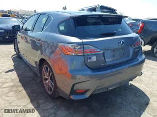 2014 Lexus CT 200h Hybrid with VIN JTHKD5BH7E2195361, listed as a IAAI auction lot 41992404 with 210,313 mi miles. Bid and sale history available at carsss.com. Image 3.