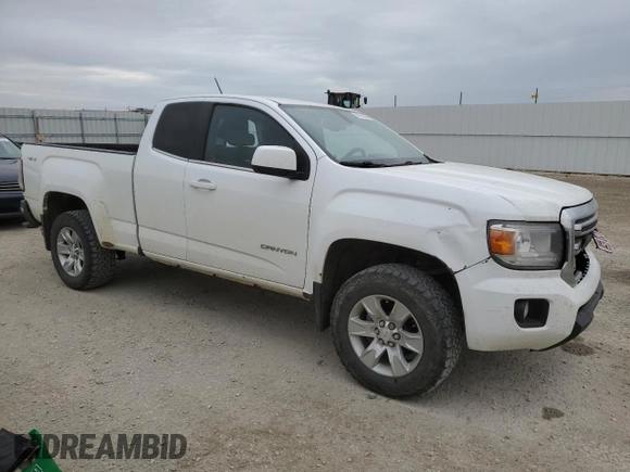 2015 GMC Canyon 4WD SLE with VIN 1GTH6BE38F1193615, listed as a Copart auction lot 69236954 with 201,201 mi miles and Salvage Title. Bid and sale history available at carsss.com. Image 4.