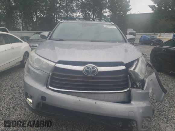 2015 Toyota Highlander Hybrid Limited with VIN 5TDDCRFH3FS009923, listed as a Copart auction lot 64925563 with 96,911 mi miles and Salvage Title. Bid and sale history available at carsss.com. Image 5.