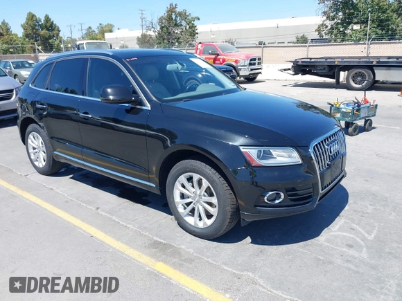 2015 Audi Q5 Premium Plus with VIN WA1LFAFPXFA093368, listed as a IAAI auction lot 42862170 with 160,810 mi miles and . Bid and sale history available at DreamBid. Image 1.