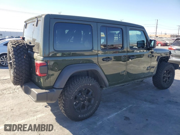 2021 Jeep Wrangler Unlimited Freedom z VIN 1C4HJXDG7MW576977, wystawiony jako Copart lot #80878384 z przebiegiem 19 793 mil mil oraz Szkoda całkowita • Salvage title. Historia ofert i sprzedaży dostępna na DreamBid. Obrazek 3.