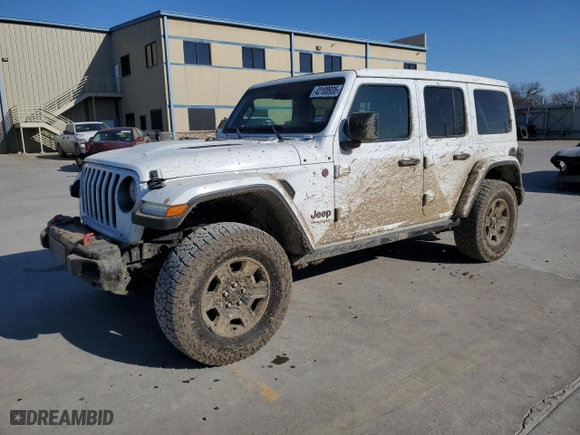 2019 Jeep Wrangler Unlimited Rubicon with VIN 1C4HJXFG3KW530704, listed as a Copart auction lot 42100935 with 71,849 mi miles and Clean Title. Bid and sale history available at carsss.com. Image 1.