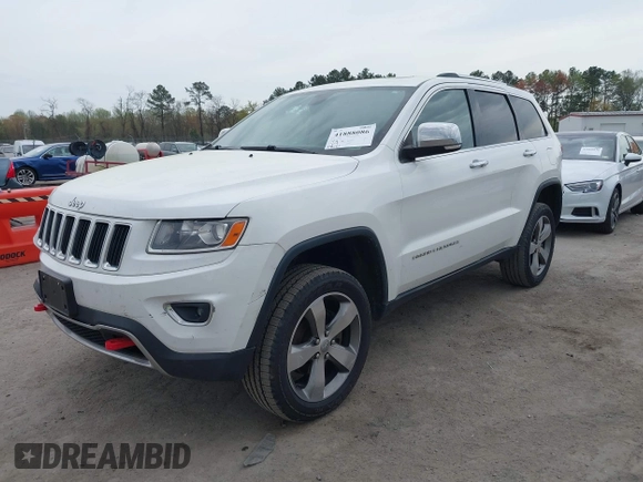 2014 Jeep Grand Cherokee Limited with VIN 1C4RJFBG4EC497089, listed as a IAAI auction lot 41888086 with 178,114 mi miles. Bid and sale history available at carsss.com. Image 17.