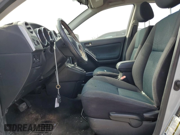 2006 Toyota Matrix STD with VIN 2T1KR32EX6C620524, listed as a Copart auction lot 53068645 with 156,517 mi miles and Salvage Title. Bid and sale history available at carsss.com. Image 7.