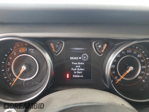 2019 Jeep Wrangler Unlimited Sport S z VIN 1C4HJXDN3KW636412, wystawiony jako Copart lot #60407455 z przebiegiem 53 836 mil mil oraz Szkoda całkowita • Salvage title. Historia ofert i sprzedaży dostępna na DreamBid. Obrazek 9.