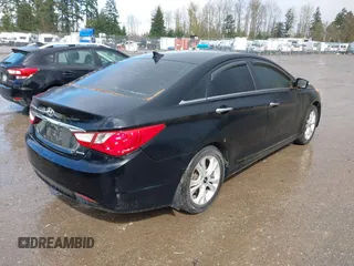 2011 Hyundai Sonata SE with VIN 5NPEC4ACXBH180753, listed as a IAAI auction lot 41953551 with 197,122 mi miles. Bid and sale history available at carsss.com. Image 4.