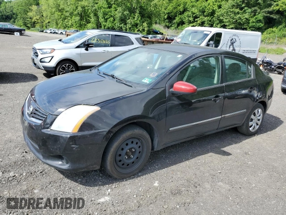 2012 Nissan Sentra 2.0 with VIN 3N1AB6AP1CL677100, listed as a Copart auction lot 63579145 with 154,780 mi miles and Salvage title. Bid and sale history available at DreamBid. Image 1.