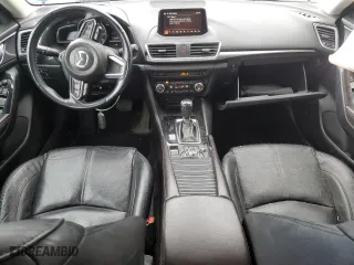 2018 Mazda Mazda3 4-Door Grand Touring with VIN 3MZBN1W38JM190398, listed as a Copart auction lot 53164605 with 74,845 mi miles and Salvage Title. Bid and sale history available at carsss.com. Image 8.