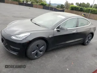 2020 Tesla Model 3 Long Range with VIN 5YJ3E1EB2LF742131, listed as a Copart auction lot 54456355 with 7,955 mi miles and Clean Title. Bid and sale history available at carsss.com. Image 1.