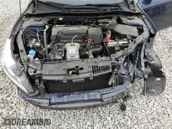2016 Honda Accord Sedan LX with VIN 1HGCR2F36GA162950, listed as a Copart auction lot 50535345 with 45,663 mi miles and Salvage Title. Bid and sale history available at carsss.com. Image 11.