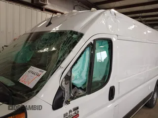 2022 Ram ProMaster Cargo with VIN 3C6MRVHG4NE114319, listed as a IAAI auction lot 41944344 with 21,896 mi miles and . Bid and sale history available at DreamBid. Image 6.