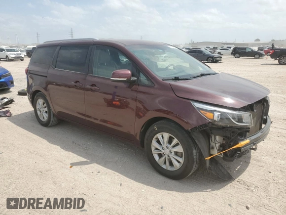 2017 Kia Sedona LX with VIN KNDMB5C17H6271336, listed as a Copart auction lot 53650475 with 123,007 mi miles and Salvage Title. Bid and sale history available at DreamBid. Image 4.