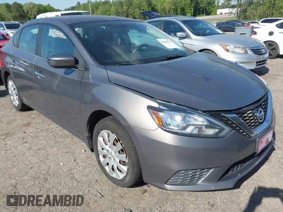 2016 Nissan Sentra SV with VIN 3N1AB7AP5GY231174, listed as a IAAI auction lot 42044575 with 107,193 mi miles and . Bid and sale history available at DreamBid. Image 1.