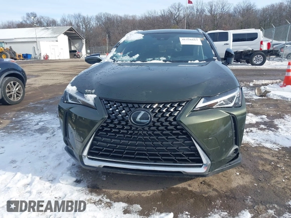 2021 Lexus UX with VIN JTHX3JBH9M2040066, listed as a IAAI auction lot 41256663 with 48,638 mi miles. Bid and sale history available at carsss.com. Image 12.