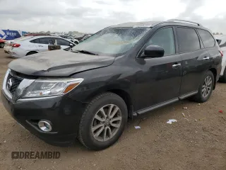 2015 Nissan Pathfinder S z VIN 5N1AR2MM9FC689350, wystawiony jako Copart lot #56285495 z przebiegiem 139 794 mil mil oraz Szkoda całkowita • Salvage title. Historia ofert i sprzedaży dostępna na DreamBid. Obrazek 1.