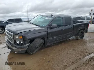 2015 Chevrolet Silverado 1500 LT with VIN 1GCRCREC9FZ268989, listed as a Copart auction lot 78930354 with 153,612 mi miles and Salvage Title. Bid and sale history available at DreamBid. Image 1.