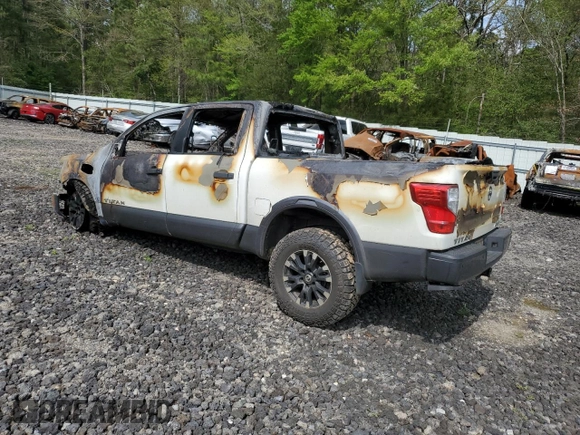 2017 Nissan Titan Pro-4X with VIN 1N6AA1E55HN517107, listed as a Copart auction lot 50836265 with Not provided miles and Non repairable. Bid and sale history available at DreamBid. Image 2.