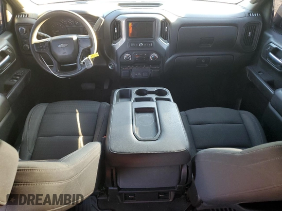 2022 Chevrolet Silverado 1500 Custom Trail Boss with VIN 3GCPDCEK7NG532153, listed as a Copart auction lot 78798674 with 92,103 mi miles and Salvage Title. Bid and sale history available at DreamBid. Image 8.