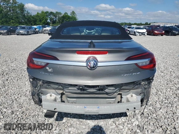 2017 Buick Cascada Premium with VIN W04WH3N59HG013125, listed as a Copart auction lot 60331025 with 81,117 mi miles and Salvage title. Bid and sale history available at DreamBid. Image 6.