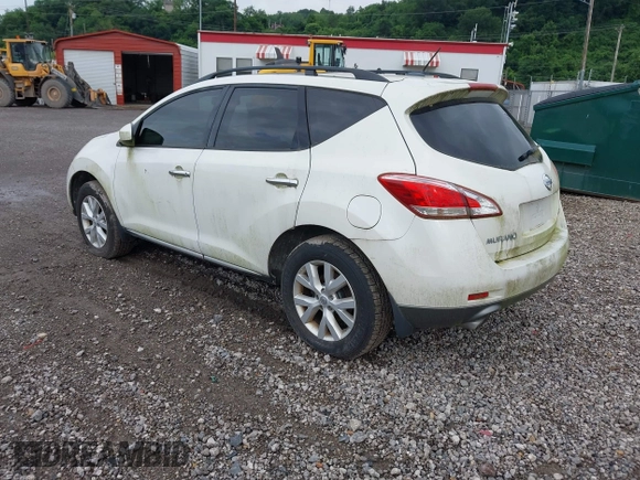 2012 Nissan Murano SL с VIN JN8AZ1MW1CW218002, выставлен на аукционе IAAI как лот 42551102 с пробегом 162 524 миль миль и . История ставок и продаж доступна на DreamBid. Изображение 3.