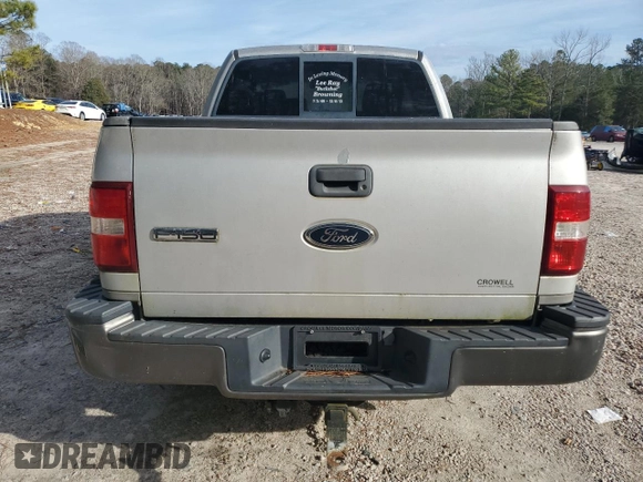 2005 Ford F-150 XLT с VIN 1FTPX04565KC01266, выставлен на аукционе Copart как лот 85254594 с пробегом Не указан миль и Чистый • Clean title. История ставок и продаж доступна на DreamBid. Изображение 6.