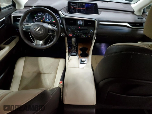 2017 Lexus RX 350 with VIN 2T2BZMCA6HC083229, listed as a Copart auction lot 58265835 with 61,548 mi miles and Salvage title. Bid and sale history available at DreamBid. Image 8.