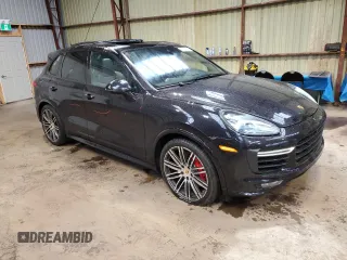 2017 Porsche Cayenne GTS with VIN WP1AD2A25HLA80201, listed as a Copart auction lot 77460464 with 185,501 mi miles and Clean title. Bid and sale history available at DreamBid. Image 4.