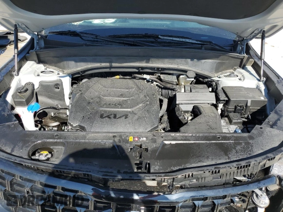2024 Kia Telluride EX with VIN 5XYP3DGC1RG432472, listed as a Copart auction lot 46633495 with 16,385 mi miles and Salvage Title. Bid and sale history available at carsss.com. Image 12.