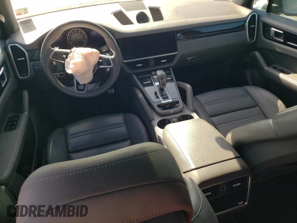 2021 Porsche Cayenne S with VIN WP1AB2AY3MDA28337, listed as a Copart auction lot 77915824 with Not provided miles and Salvage title. Bid and sale history available at DreamBid. Image 8.