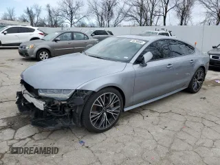 2018 Audi A7 Prestige with VIN WAU23AFC5JN061160, listed as a Copart auction lot 46799065 with 109,423 mi miles and Salvage title. Bid and sale history available at DreamBid. Image 1.