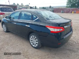 2014 Nissan Sentra SV with VIN 1N4AB7AP8EN854236, listed as a IAAI auction lot 42198932 with 136,118 mi miles and . Bid and sale history available at DreamBid. Image 3.