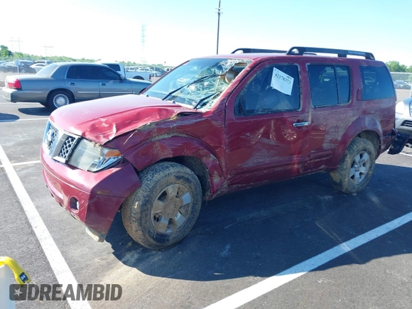 2006 Nissan Pathfinder SE z VIN 5N1AR18U76C621228, wystawiony jako IAAI lot #42178373 z przebiegiem 209 156 mil mil oraz . Historia ofert i sprzedaży dostępna na DreamBid. Obrazek 2.