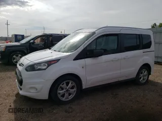 2015 Ford Transit Connect XLT with VIN NM0AE8F78F1204635, listed as a Copart auction lot 67088024 with 24,665 mi miles and Salvage title. Bid and sale history available at DreamBid. Image 1.