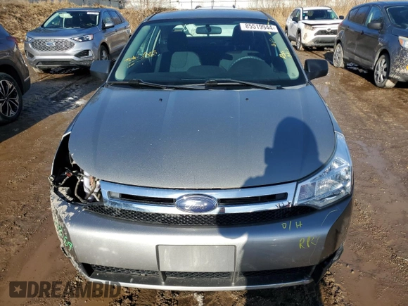 2008 Ford Focus SE with VIN 1FAHP33NX8W119387, listed as a Copart auction lot 85519944 with 25,028 mi miles and Clean Title. Bid and sale history available at carsss.com. Image 5.