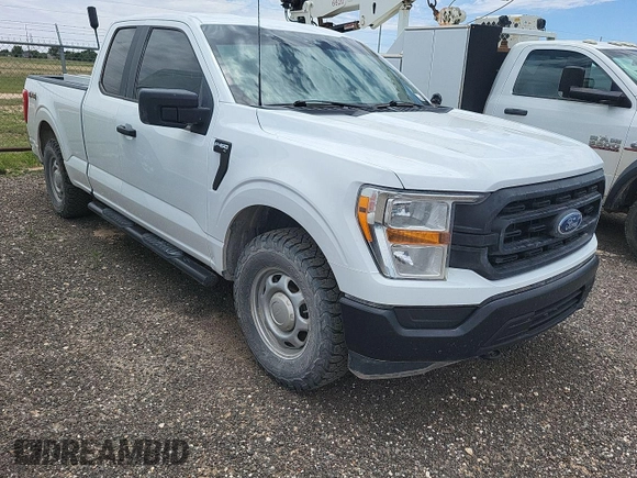 2022 Ford F-150 XL z VIN 1FTEX1EB6NKD05550, wystawiony jako IAAI lot #42389504 z przebiegiem 139 563 mil mil oraz . Historia ofert i sprzedaży dostępna na DreamBid. Obrazek 1.