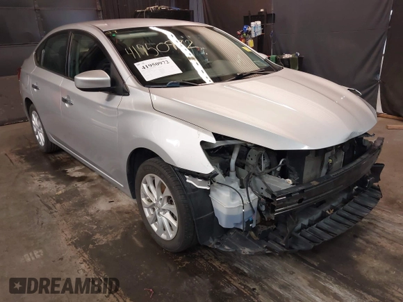 2018 Nissan Sentra S with VIN 3N1AB7AP0JY227296, listed as a IAAI auction lot 41950972 with 57,984 mi miles and . Bid and sale history available at DreamBid. Image 1.