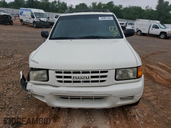 1999 Isuzu Rodeo S with VIN 4S2CM58W8X4314512, listed as a Copart auction lot 55467544 with 227,541 mi miles and Salvage Title. Bid and sale history available at carsss.com. Image 5.