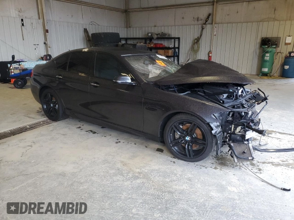 2014 BMW 5 Series 535i with VIN WBA5B1C50ED479742, listed as a Copart auction lot 48502215 with Not Provided miles and Clean Title. Bid and sale history available at DreamBid. Image 4.