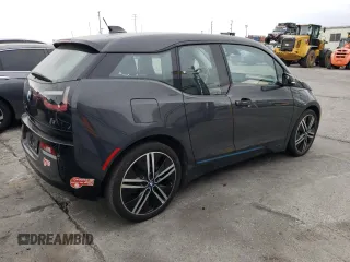 2015 BMW i3 with VIN WBY1Z4C56FV504328, listed as a Copart auction lot 53563043 with 91,954 mi miles. Bid and sale history available at carsss.com. Image 3.