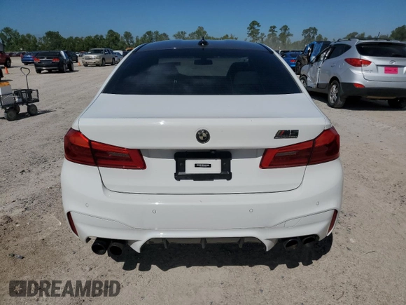 2020 BMW M5 Competition with VIN WBSJF0C0XLCD33495, listed as a Copart auction lot 69428704 with 32,921 mi miles and Salvage Title. Bid and sale history available at carsss.com. Image 6.