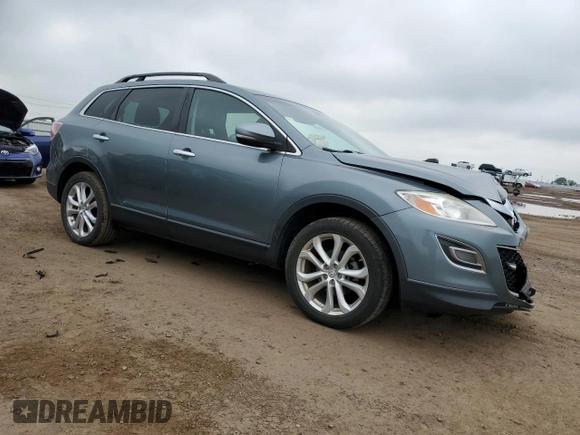 2012 Mazda CX-9 Grand Touring with VIN JM3TB3DA3C0341061, listed as a Copart auction lot 59908565 with 164,590 mi miles and Clean title. Bid and sale history available at DreamBid. Image 4.
