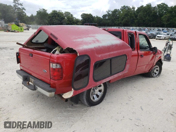 2001 Ford Ranger XL with VIN 1FTYR14U51TA69598, listed as a Copart auction lot 48735672 with 146,306 mi miles and Salvage Title. Bid and sale history available at carsss.com. Image 4.
