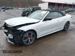 2023 BMW 4 Series M440i xDrive with VIN WBA63AT04PCL70876, listed as a IAAI auction lot 40777902 with 21,944 mi miles. Bid and sale history available at carsss.com. Image 19.