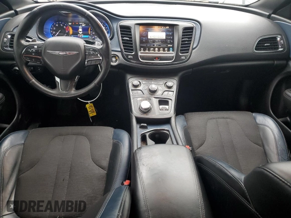 2016 Chrysler 200 S with VIN 1C3CCCBB2GN149791, listed as a Copart auction lot 52091705 with 129,279 mi miles and Clean Title. Bid and sale history available at carsss.com. Image 8.