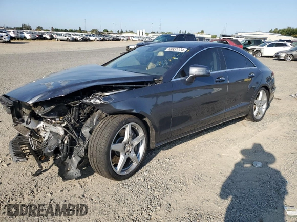 2014 Mercedes-Benz CLS-Class CLS 550 with VIN WDDLJ7DB0EA123870, listed as a Copart auction lot 69831174 with 94,226 mi miles and Salvage Title. Bid and sale history available at carsss.com. Image 1.