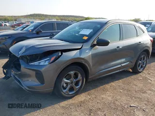 2024 Ford Escape ST-Line with VIN 1FMCU0MN1RUA41682, listed as a IAAI auction lot 41958924 with 19,529 mi miles and . Bid and sale history available at DreamBid. Image 18.