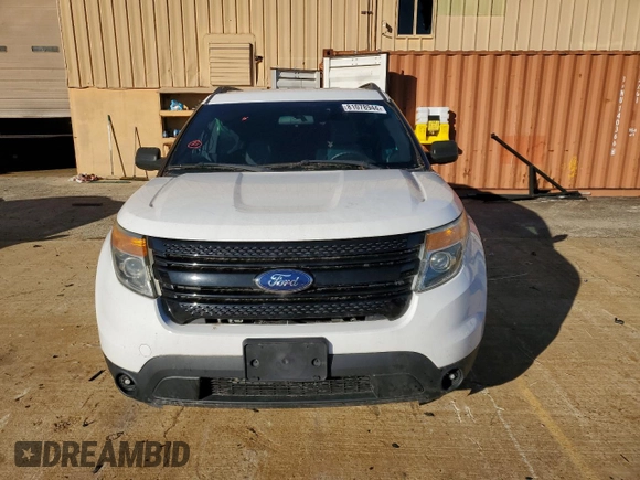 2015 Ford Utility Police Interceptor with VIN 1FM5K8AR2FGA21634, listed as a Copart auction lot 81078944 with 53,664 mi miles and Salvage Title. Bid and sale history available at carsss.com. Image 5.