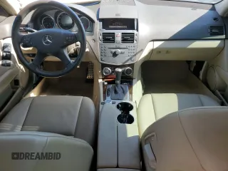 2010 Mercedes-Benz C 300 Sport with VIN WDDGF5EB6AR092478, listed as a Copart auction lot 54294735 with 76,057 mi miles and Salvage Title. Bid and sale history available at DreamBid. Image 8.