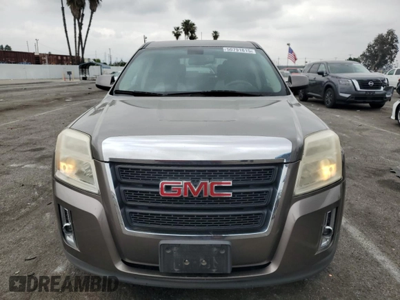 2010 GMC Terrain SLE-1 with VIN 2CTFLCEW5A6295464, listed as a Copart auction lot 50791815 with 181,405 mi miles and Salvage Title. Bid and sale history available at carsss.com. Image 5.